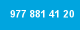 977 881 41 20 977 881 41 20